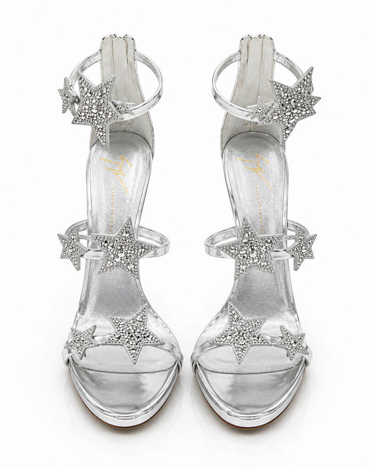 Shoes Laminato ARGENTO