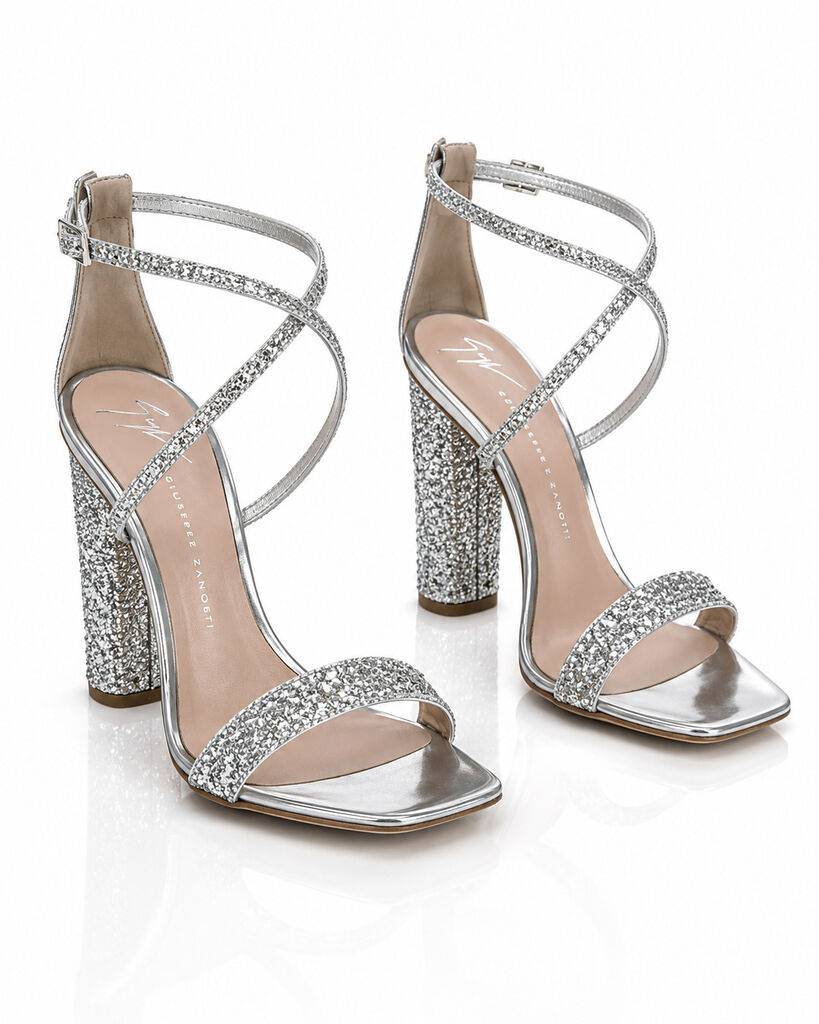 Shoes Glitter ARGENTO
