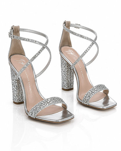Shoes Glitter ARGENTO