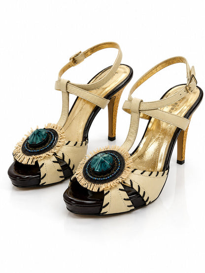 Shoes Nappa Ecru