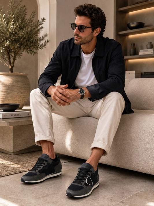 Shoes Nappa BLK/WHI