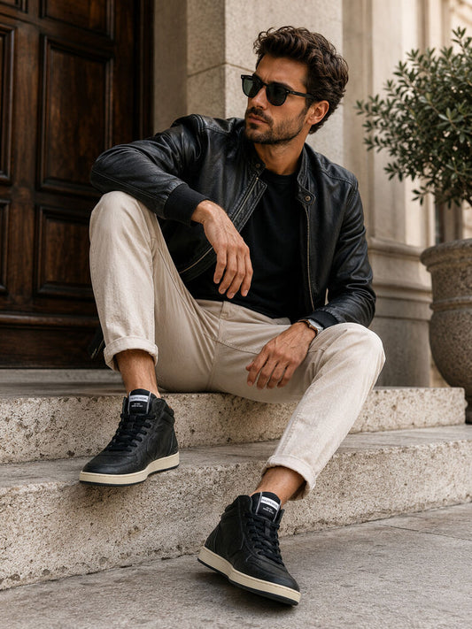 Shoes Nappa OIL/BLK