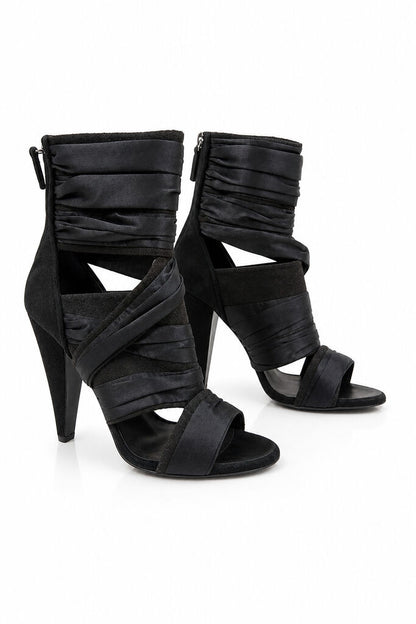 Shoes Suede Nero