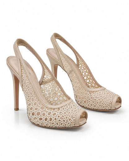 Shoes Dentelle Beige