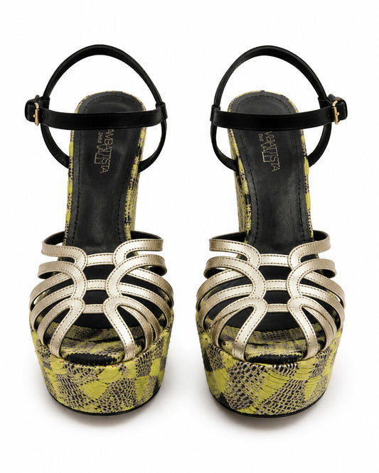 Shoes Laminato Oro