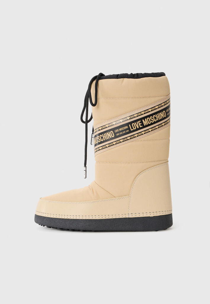 Snow Boot Nylon BEIGE