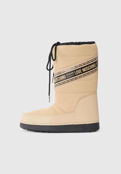 Snow Boot Nylon BEIGE