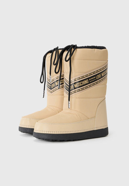 Snow Boot Nylon BEIGE