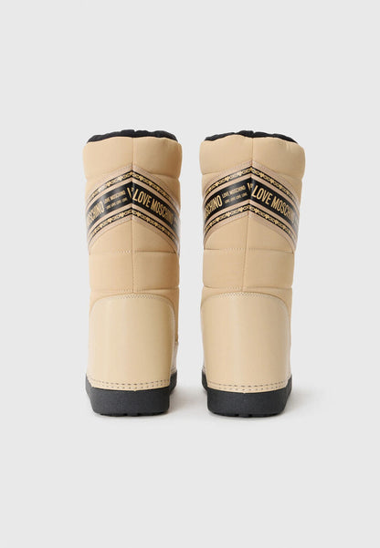 Snow Boot Nylon BEIGE