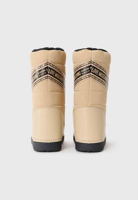 Snow Boot Nylon BEIGE