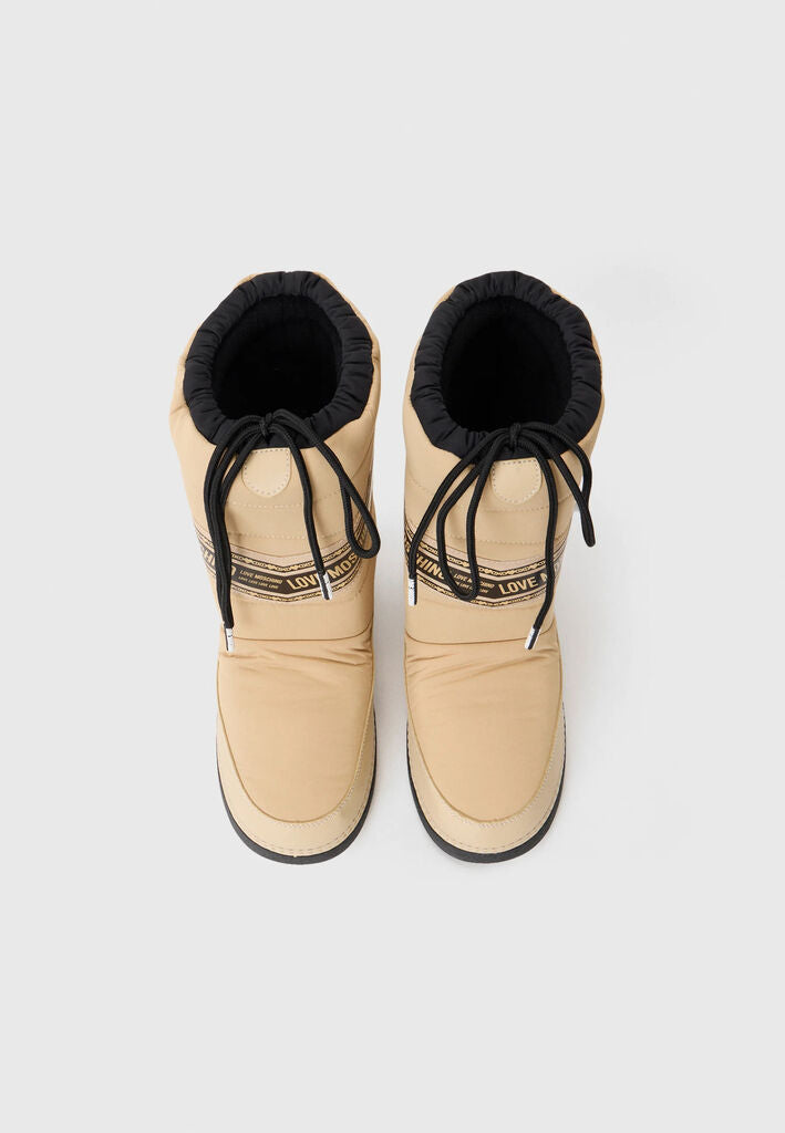 Snow Boot Nylon BEIGE