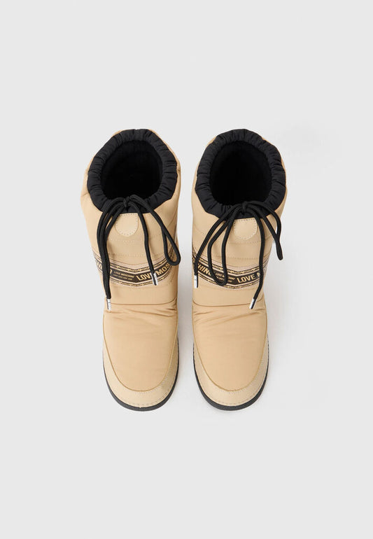 Snow Boot Nylon BEIGE