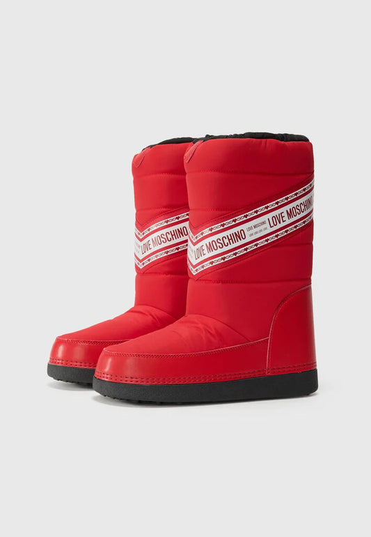 Snow Boot Nylon ROSSO
