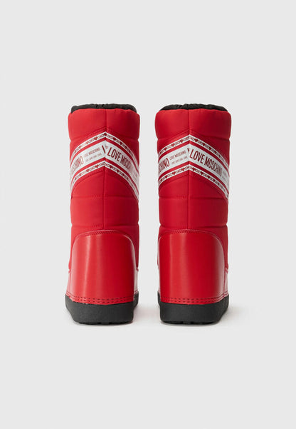 Snow Boot Nylon ROSSO