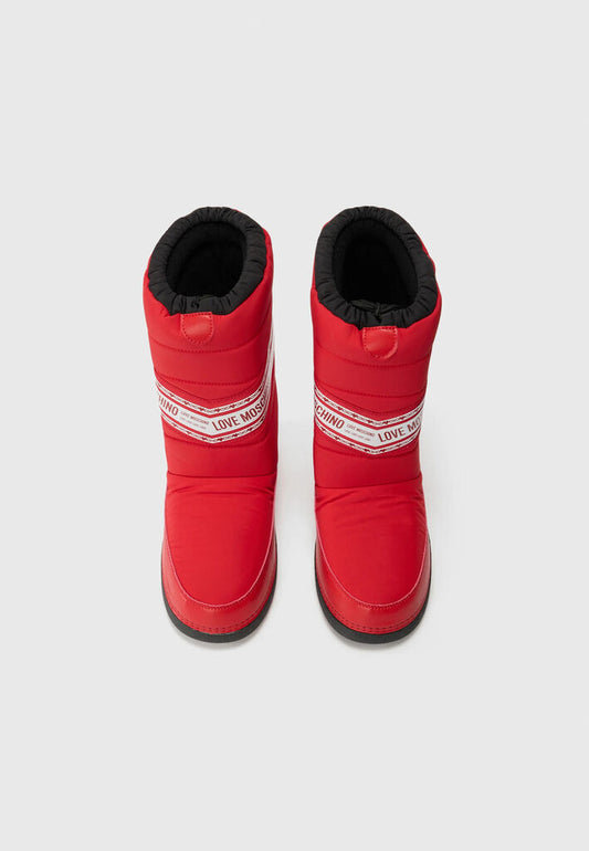 Snow Boot Nylon ROSSO