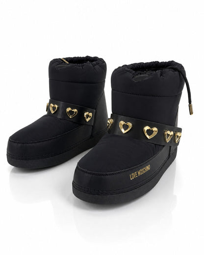 Snow Boot Nyl+PVC BLACK
