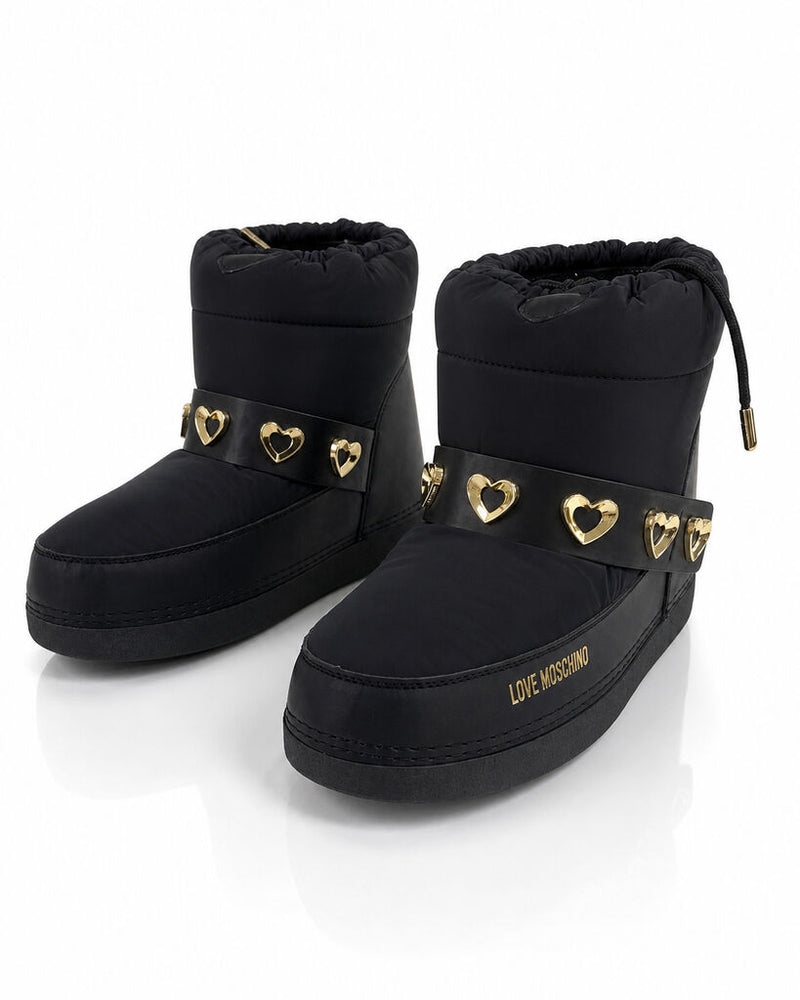 Snow Boot Nyl+PVC BLACK