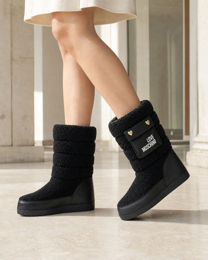 Snow Boot Tes/Nyl BLACK