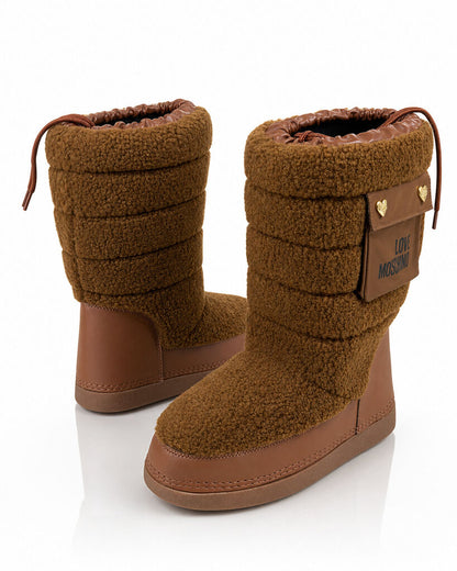 Snow Boot Tes/Nyl COGNAC