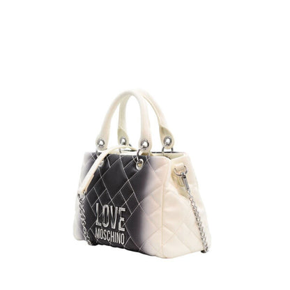 Gradient Quilted Handbag with Chain Detail