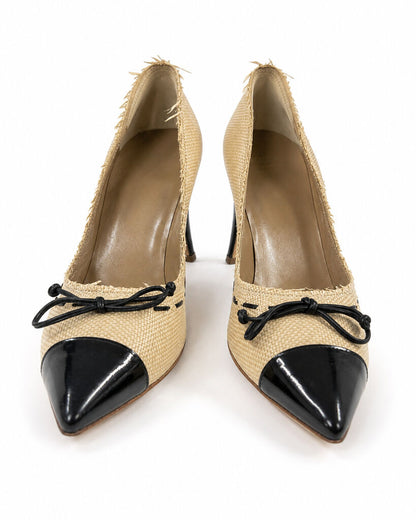 Shoes Rafia Ner/Beige