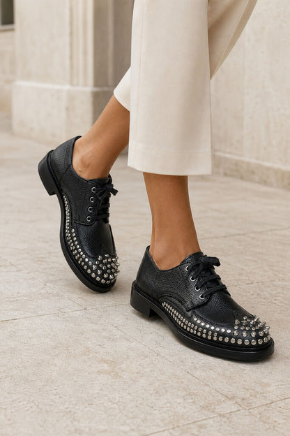 Shoes Stud.Nap BLACK