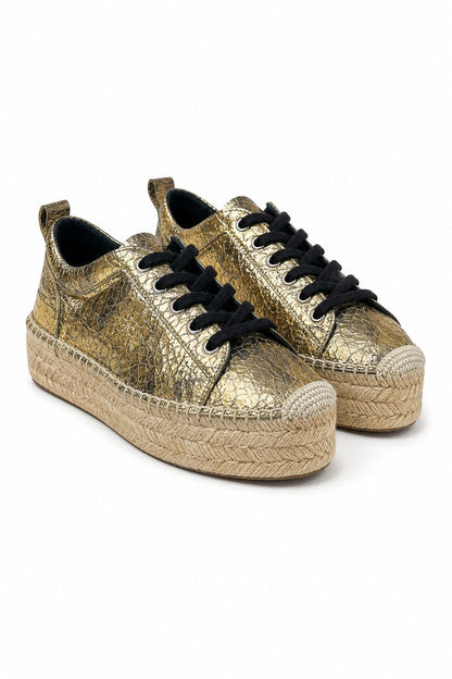 Shoes Laminato GOLD