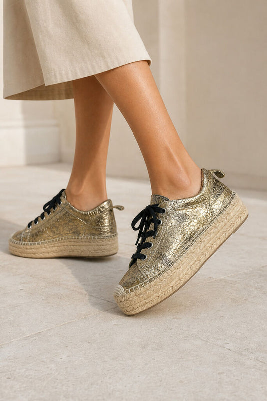 Shoes Laminato GOLD