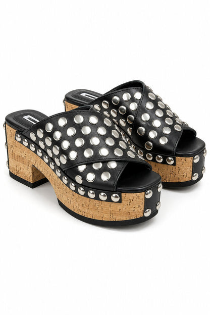 Shoes Stud.Nap BLACK