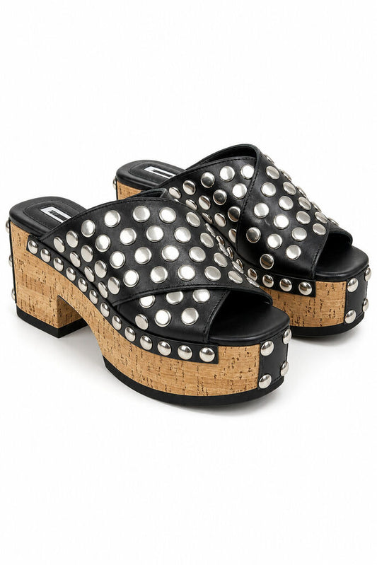 Shoes Stud.Nap BLACK