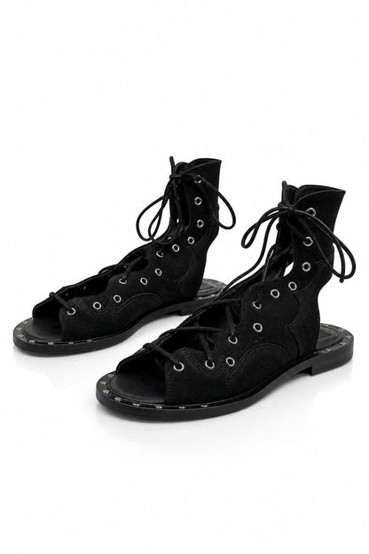 Shoes Suede BLACK