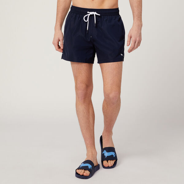 Navy Quick-Dry Swim Shorts