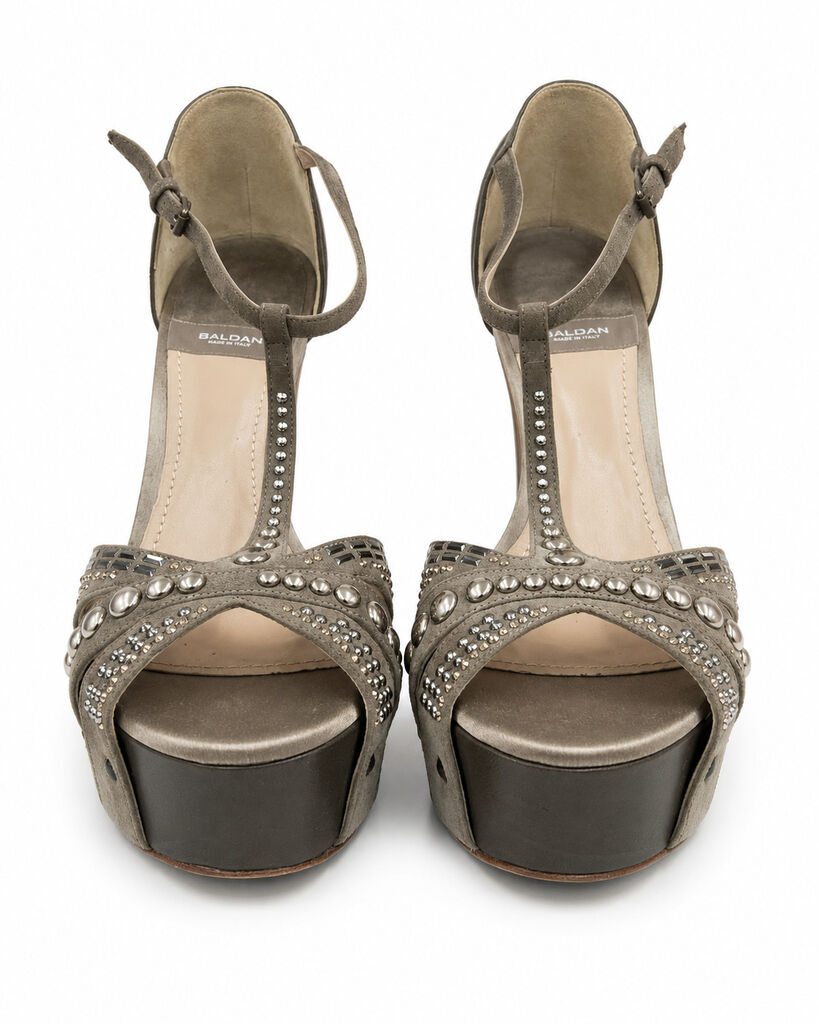 Shoes Suede Taupe