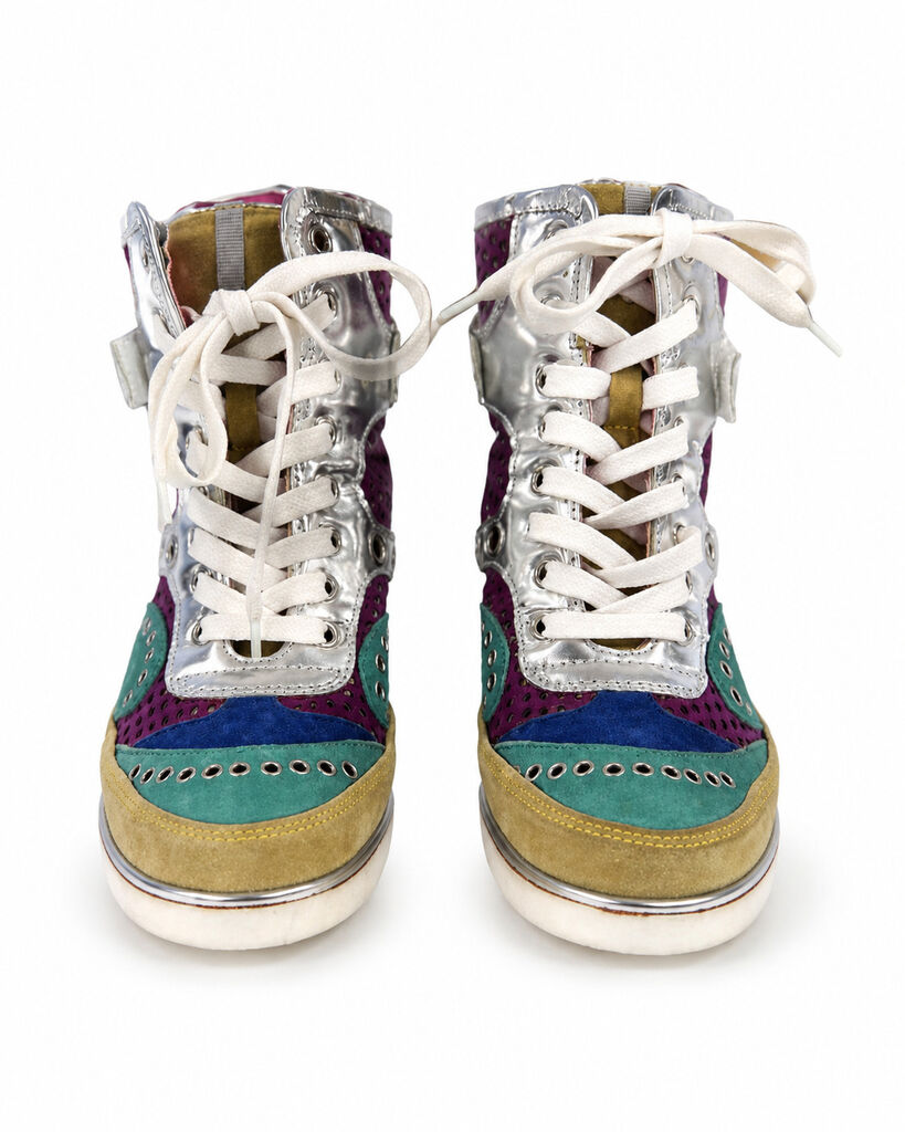 Shoes Suede Multicolor