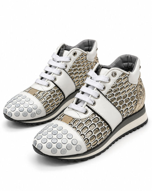 Shoes Nappa Bia/Oro