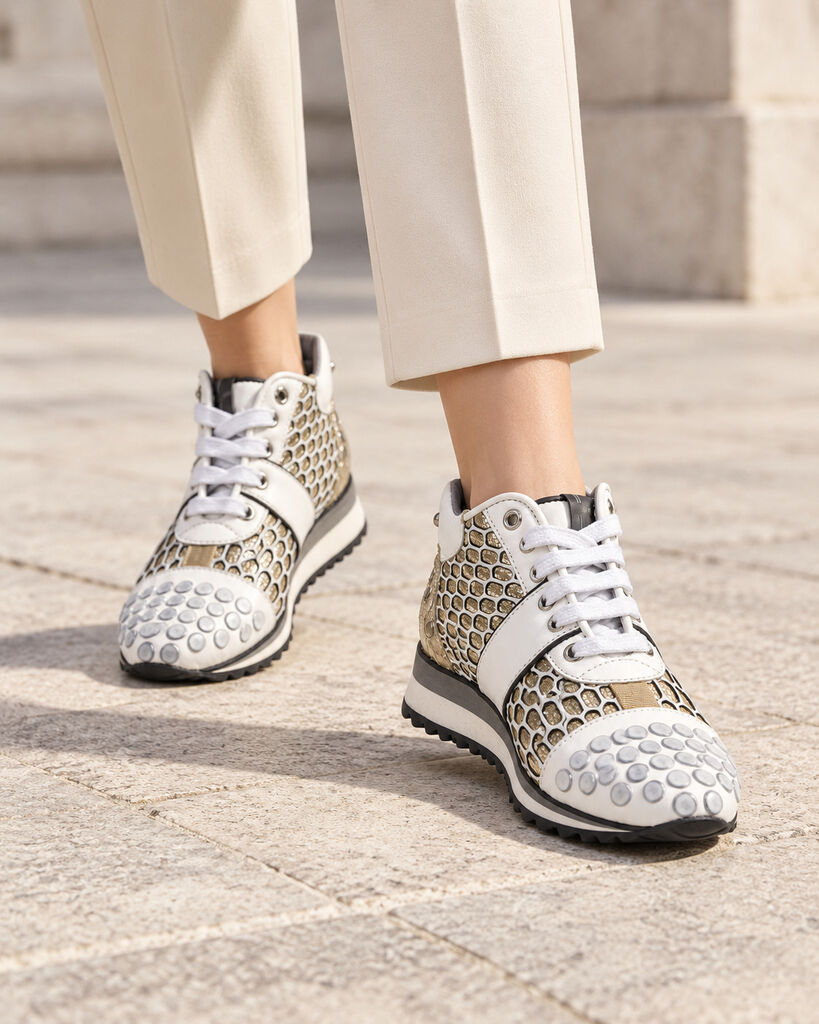 Shoes Nappa Bia/Oro