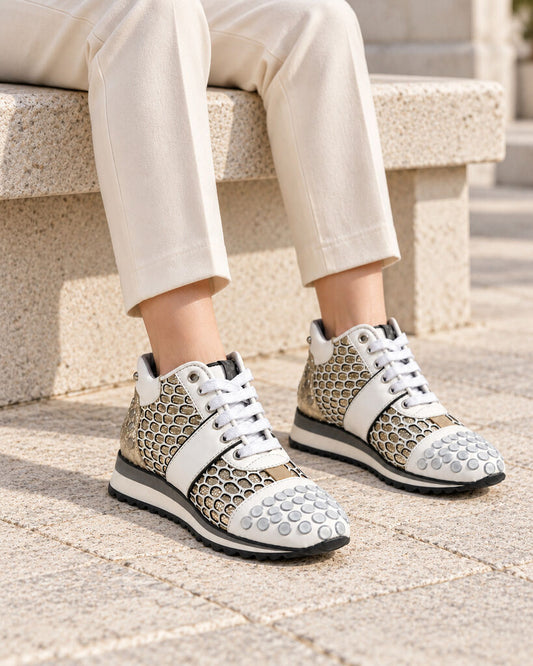 Shoes Nappa Bia/Oro