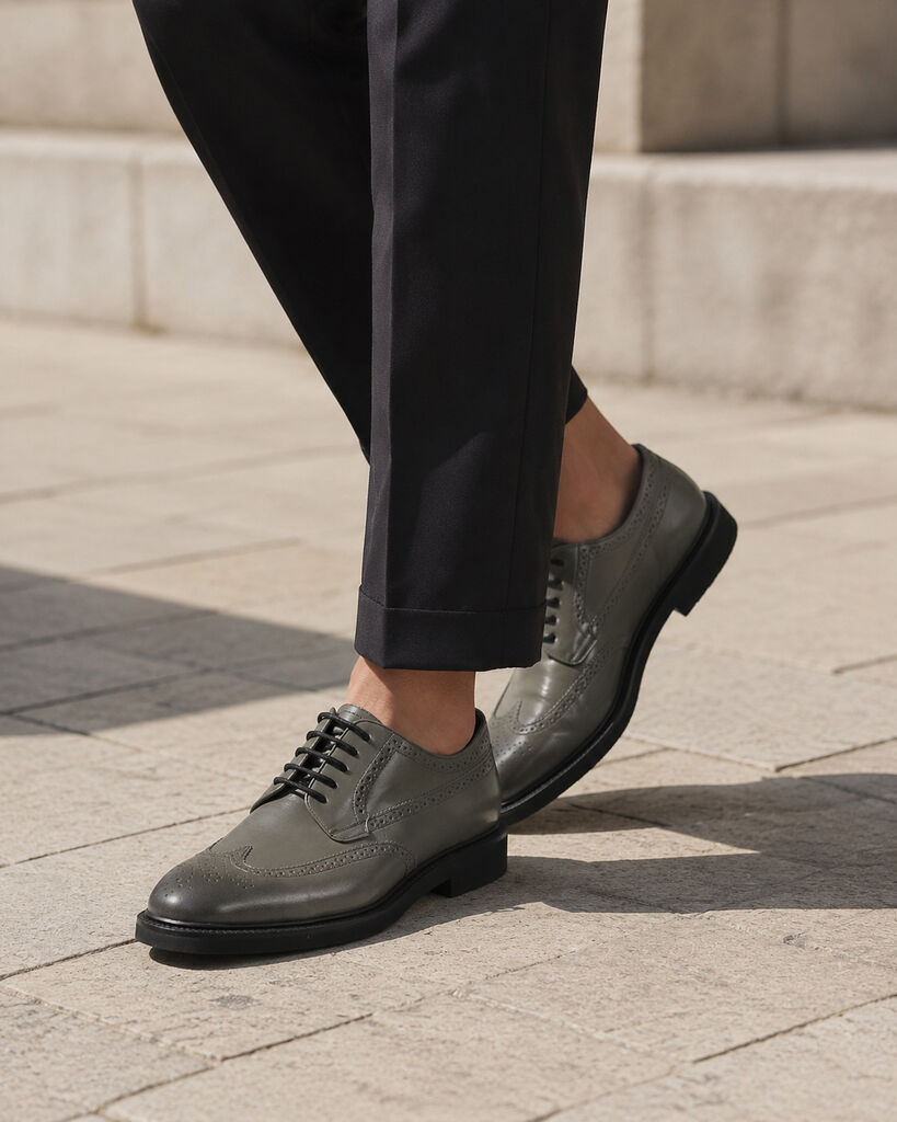 Shoes Nappa Grigio