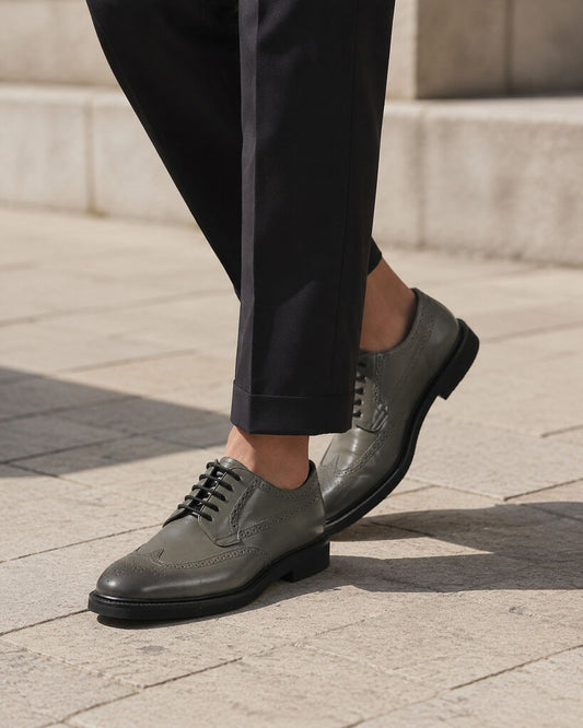 Shoes Nappa Grigio
