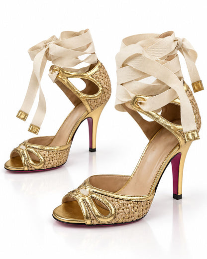 Shoes Laminato Oro