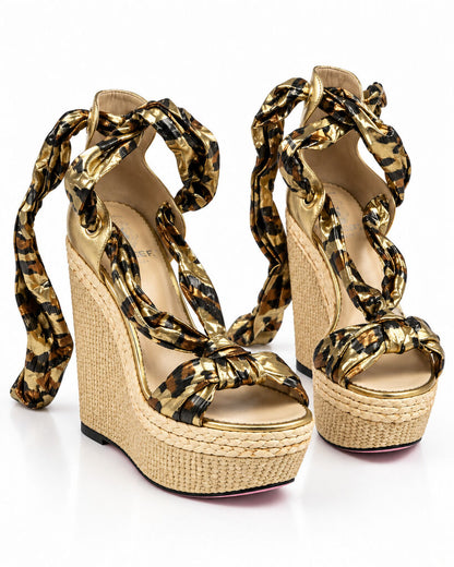 Shoes Laminato Oro