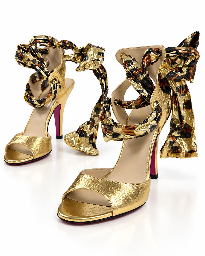 Shoes Laminato Oro