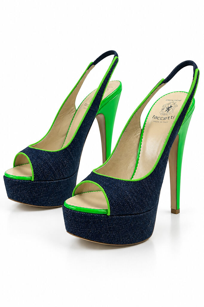 Shoes Jeans Blu/Ver