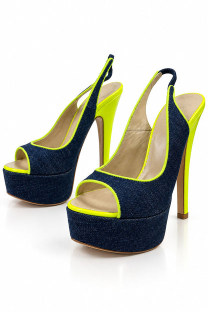 Shoes Jeans Jau/Blu