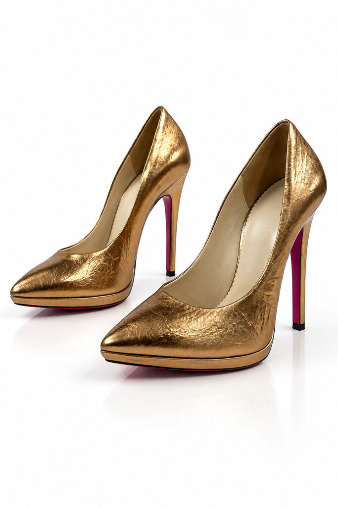 Shoes Laminato Bronzo