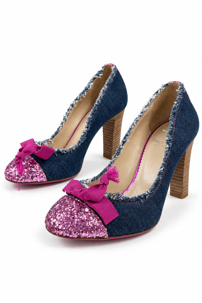 Shoes Jeans Blu/Rose