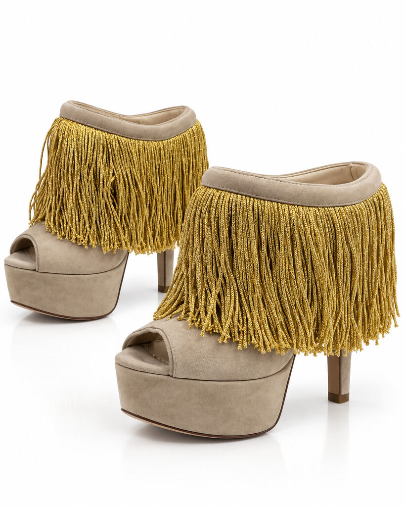 Shoes Camoscio Beige