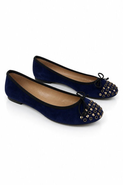 Shoes Suede Bleu