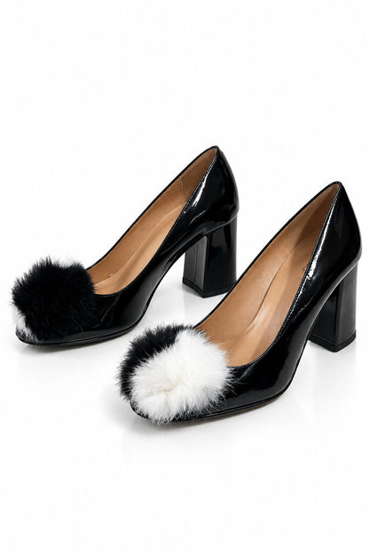 Shoes Ver/Fur NER/BCO