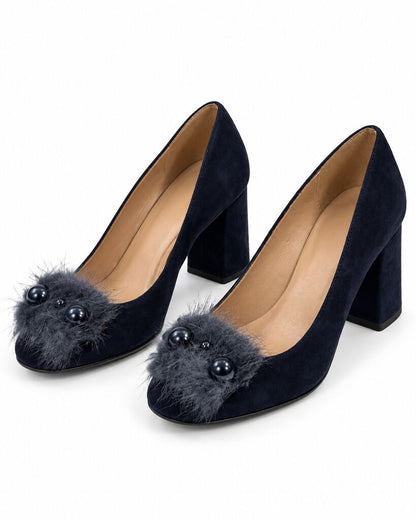 Shoes Sue/Fur BLU